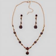 Комплект ожерелье серьги Модные истории