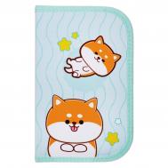 Пенал 1 секция, 130×210×40 мм, 2 откидные планки, тканевый, Calligrata