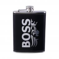 Фляжка boss, нержавеющая сталь, 240 мл, 8 oz Сима-ленд
