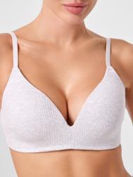 Бюстье женское t-shirt в сером оттенке Mark Formelle