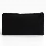 Пенал школьный мягкий 20×11 см, текстиль, черный ArtFox STUDY
