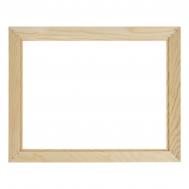 Рама для картин (зеркал) 30 х 40 см, профиль 37 х 18 мм, emma, неокрашенное дерево (подходит для декорирования) Calligrata