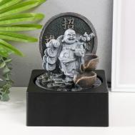 Фонтан настольный от сети, подсветка NO BRAND