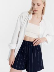 Шорты женские темно-синие с белой полоской Mark Formelle