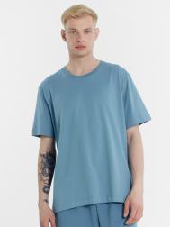 Футболка мужская в серо-голубом цвете Mark Formelle