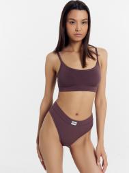 Трусы женские бразилиана в коричневом цвете Mark Formelle