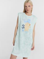 Туника женская мятно-зеленая с разводами Mark Formelle