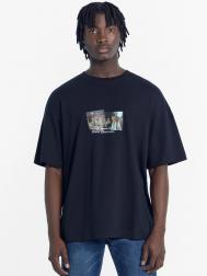 Футболка мужская черная с принтом в виде кадра из фильма Mark Formelle