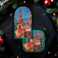 Набор кухонный варежка прихватка Этель