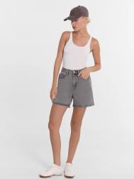 Шорты женские джинсовые в сером цвете Mark Formelle