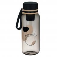 Бутылка для воды, 600 мл, 20 х 7 см, с ситом, коричневая NO BRAND