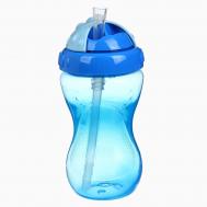 Поильник детский m&b с силиконовой трубочкой, от 9 мес., 340 мл., голубой Mum&Baby