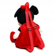 Рюкзак детский для девочки, мягкая игрушка, 50×20×10 см, минни маус Disney