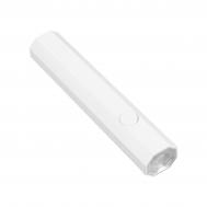 Лампа для маникюра luf-08, uv/led, 1 диод, 3 вт, от батареек, белая NO BRAND