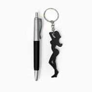 Набор подарочный 2в1 (ручка, брелок) Take It Easy