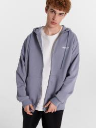 Толстовка мужская серая с надписью Mark Formelle