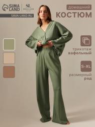 Пижама рубашка брюки Sima-Land Home