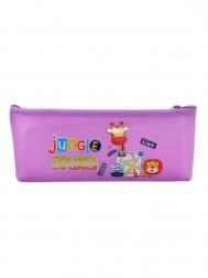 Пенал школьный на молнии Calligrata