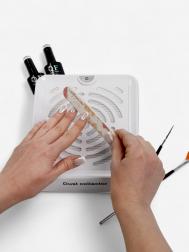 Пылесос для маникюра luazon lmp-01, 40 вт, 1 фильтр, 220 в, белый NO BRAND