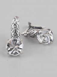 Серьги Бусики-Колечки