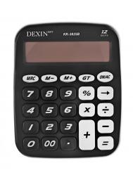 Калькулятор настольный 12-разрядный кк-3825 в, черный NO BRAND