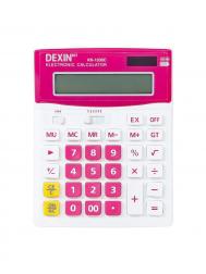 Калькулятор настольный 12-разрядный кк-1200c, белый/бордовый NO BRAND