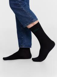 Носки мужские высокие черные с надписью Mark Formelle