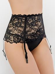 Пояс для чулок кружевной широкий КрилоникО