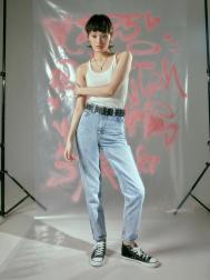 Джинсы женские голубые Mark Formelle