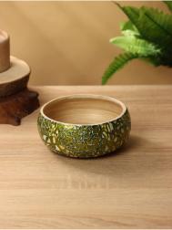 Ваза, 15×15×6 см, бамбук NO BRAND