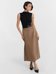 Юбка женская коричневая Mark Formelle