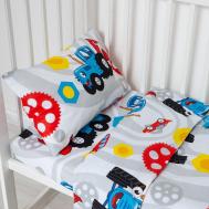 Постельное белье Синий Трактор