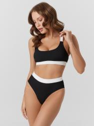 Купальник женский раздельный черный Mark Formelle