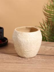 Ваза 12х12х11 см, бамбук NO BRAND