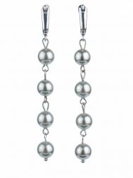 Серьги Бусики-Колечки