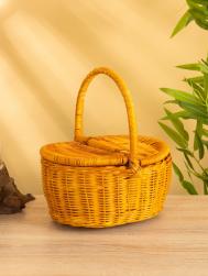 Корзина для пикника, 25×22×28 см, ротанг NO BRAND