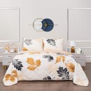 Постельное белье с одеялом-покрывалом Массимо цвет: персиковый (семейное) Sofi De Marko