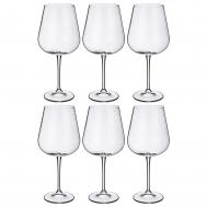 Набор бокалов для вина Amundsen-Ardea (670 мл - 6 шт) Crystalite Bohemia