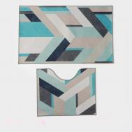 Коврики для ванной и туалета Доляна