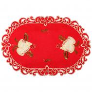 Салфетка Колокольчики На Красном (30х45 см) Santalino