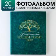 Фотоальбом Нашей семьи (29х25х4 см) Сима-ленд