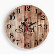 Часы Милый дом (30 см) Рубин