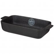 Блюдо прямоугольное с ручками  midnight (29х14х6 см) Bronco