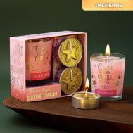 Набор свечей Снег за окном, счастье в сердце (Набор) Зимнее волшебство