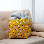 Корзина для хранения игрушек Птенчик (32х32х32 см) Сима-ленд