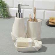 Набор для ванной комнаты Белый (Набор) Сима-ленд