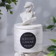 Свеча Персик (10х18 см) Сима-ленд