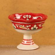 Конфетница Цветы (12 см) Шафран