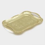 Поднос Изобилие. Золото (31х20х2 см) Сима-ленд