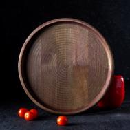 Блюдо Сибелла (30х30х2 см) цвет: шоколадный Adelica